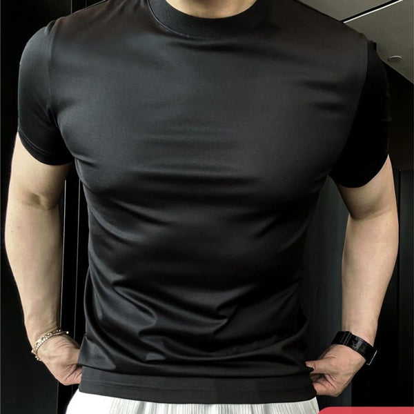 Men's Ice Silk Short-Sleeve T-Shirt